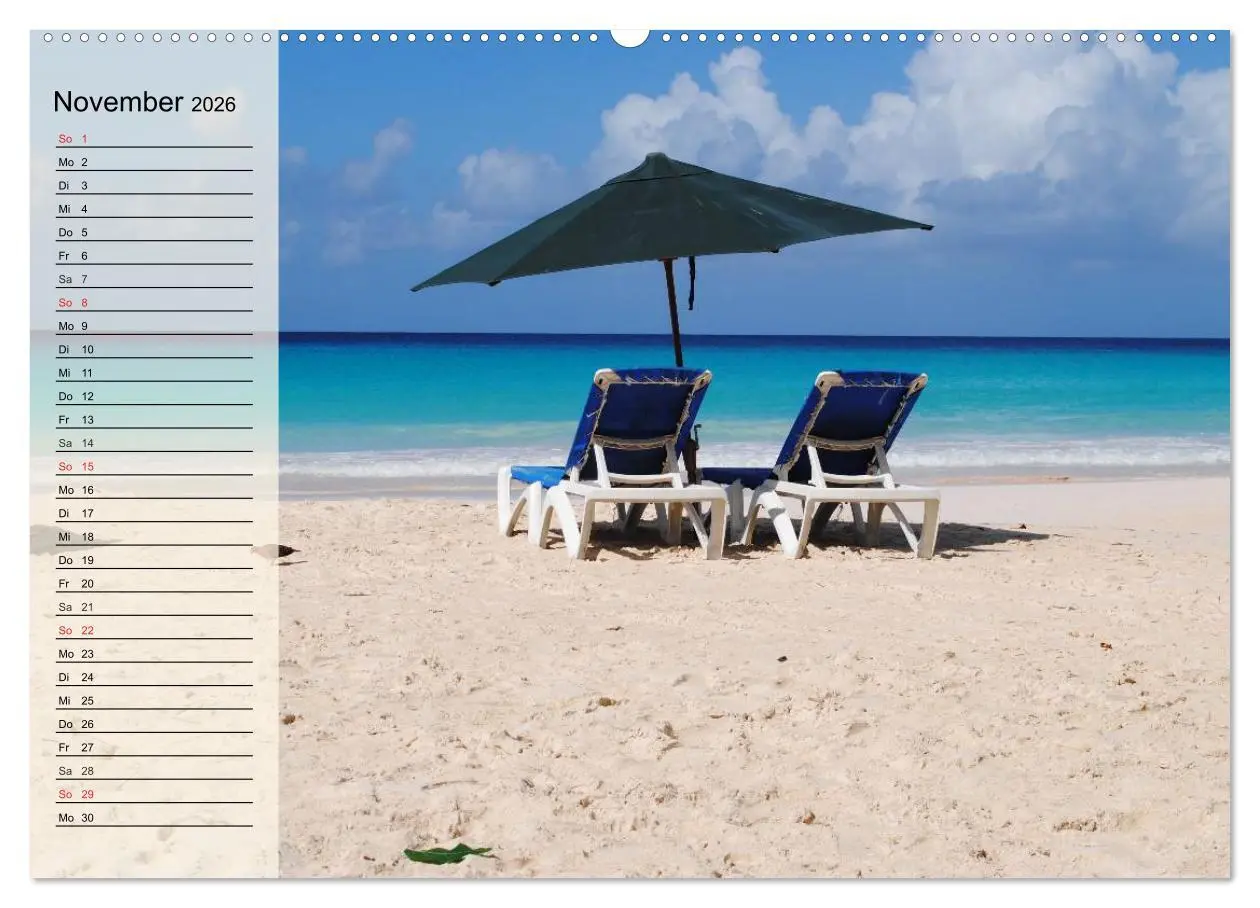 Bild: 9783516010756 | Traumstrände (hochwertiger Premium Wandkalender 2026 DIN A2 quer),...