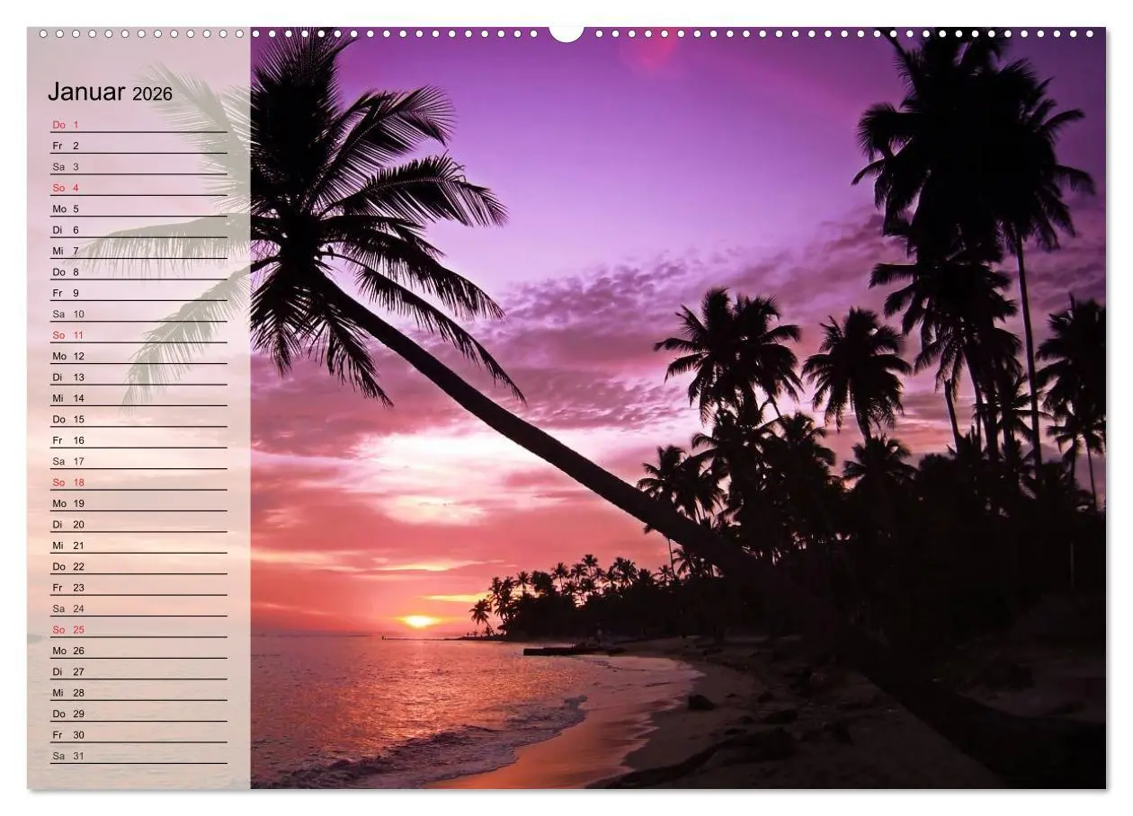 Bild: 9783516010756 | Traumstrände (hochwertiger Premium Wandkalender 2026 DIN A2 quer),...