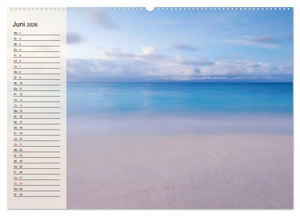 Bild: 9783516010756 | Traumstrände (hochwertiger Premium Wandkalender 2026 DIN A2 quer),...