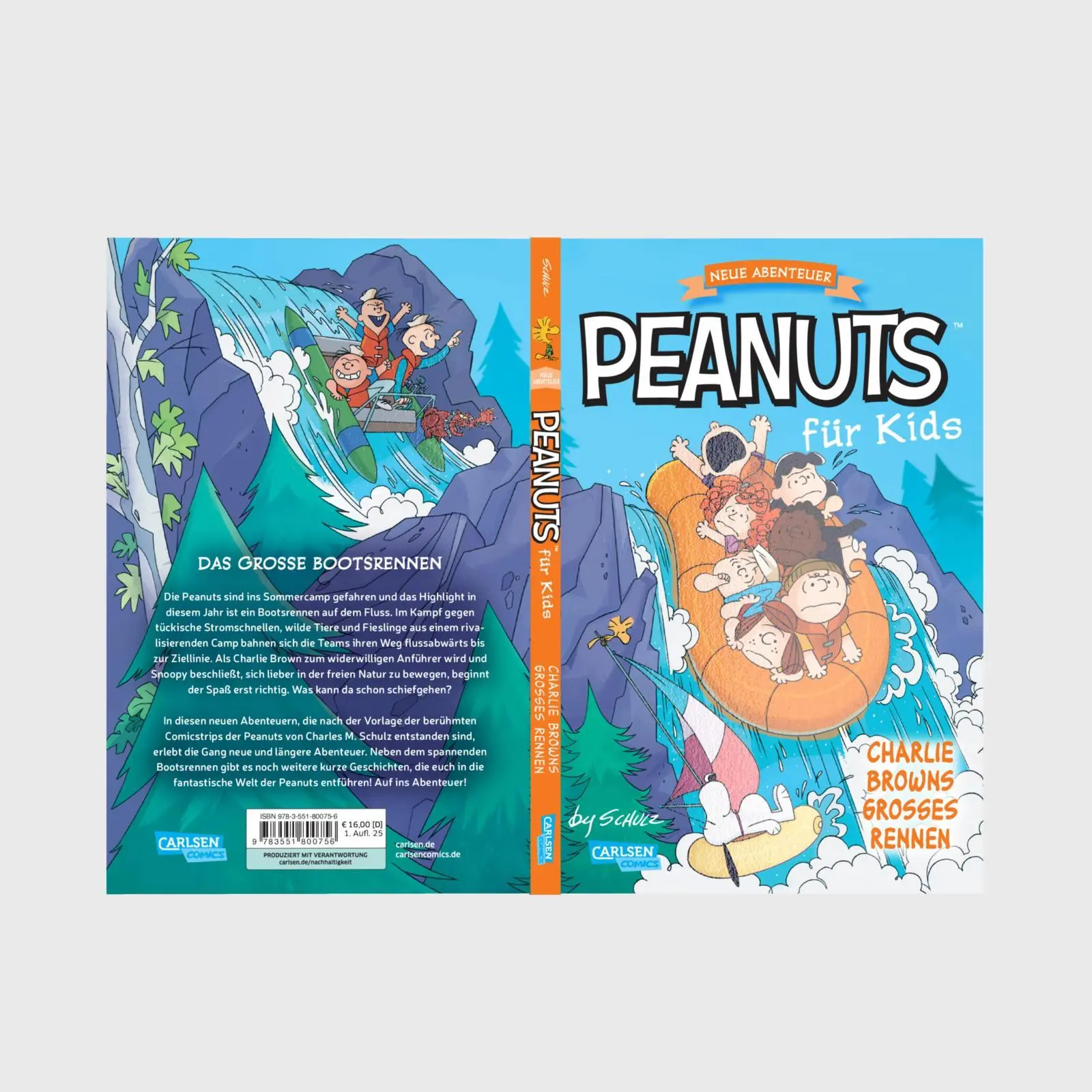Bild: 9783551800756 | Peanuts für Kids - Neue Abenteuer 5: Charlie Browns großes Rennen