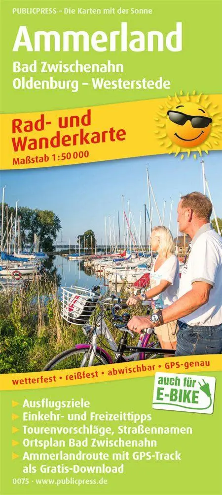 Cover: 9783747300756 | Ammerland, Bad Zwischenahn | (Land-)Karte | Rad- und Wanderkarte