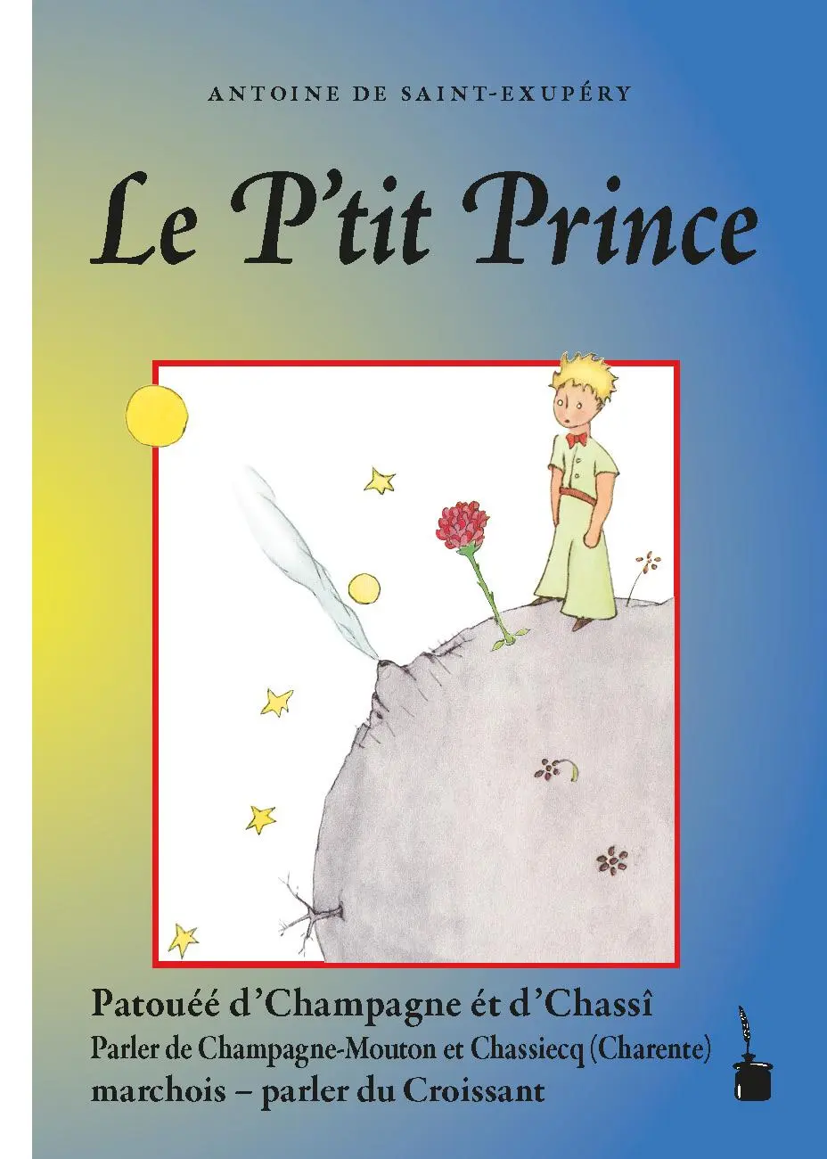 Cover: 9783986510756 | Le P'tit Prince | Der kleine Prinz - Croissant (Champagne et Chassî)
