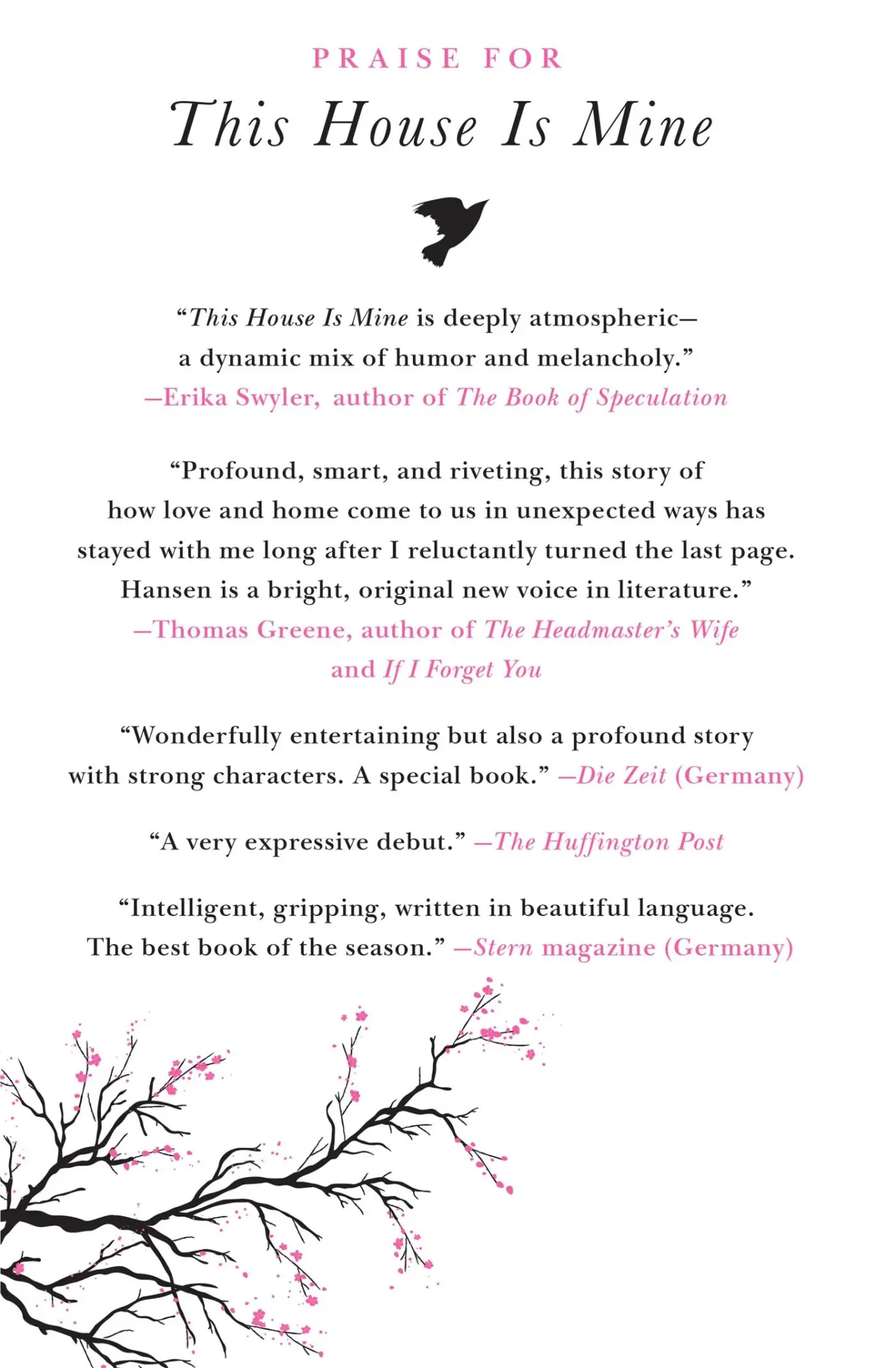 Rückseite: 9781250100856 | This House is Mine | Dörte Hansen | Buch | 325 S. | Englisch | 2016