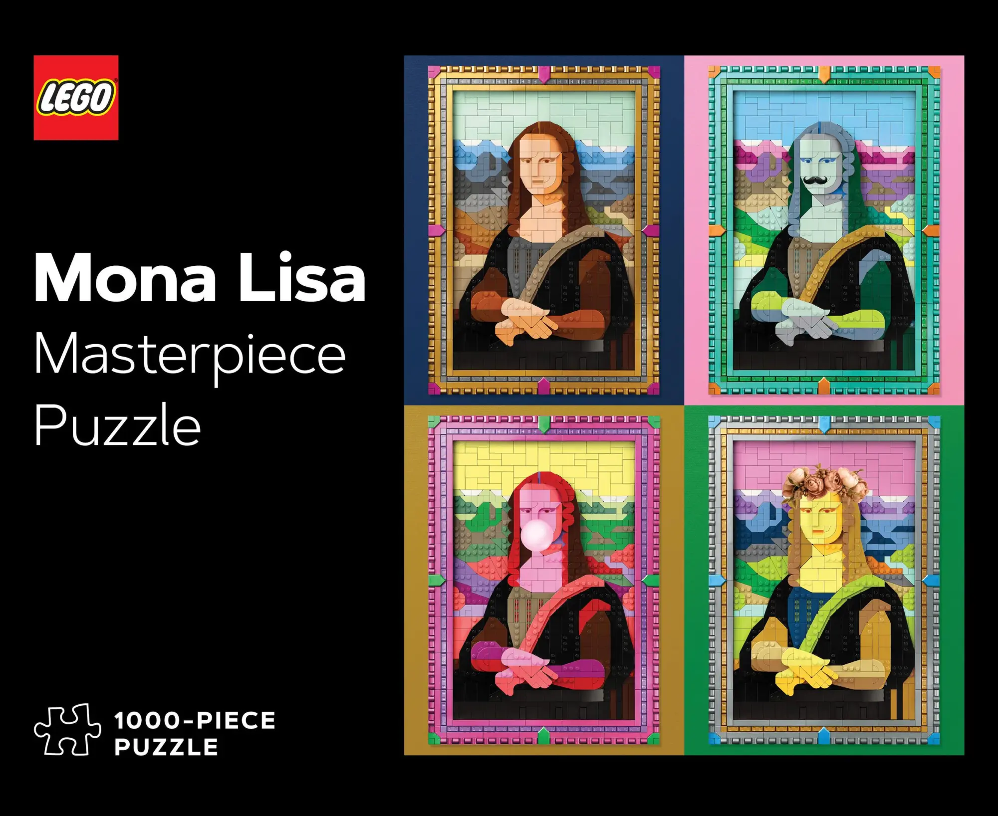 Cover: 9781797230856 | LEGO Masterpiece Puzzle: Mona Lisa 1000-Piece Puzzle | Lego | Spiel