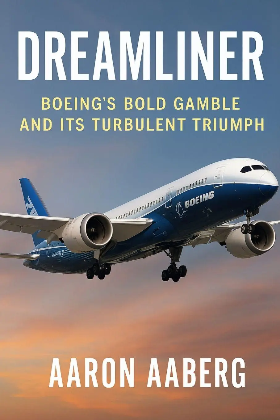 Cover: 9781923570856 | Dreamliner | Boeing's Bold Gamble and Its Turbulent Triumph | Aaberg