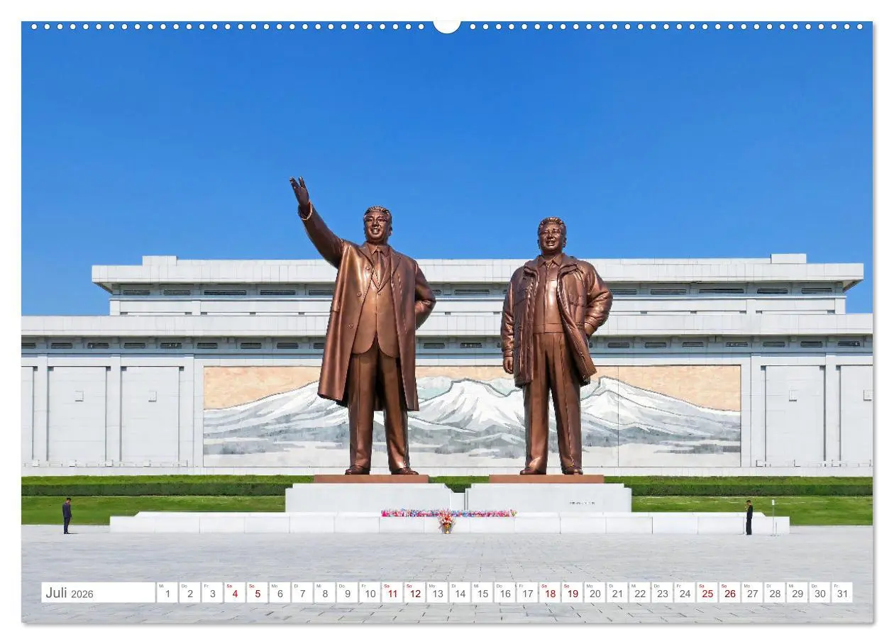 Bild: 9783457530856 | NORDKOREA Das Reich des Kim Jong-un (Wandkalender 2026 DIN A2...