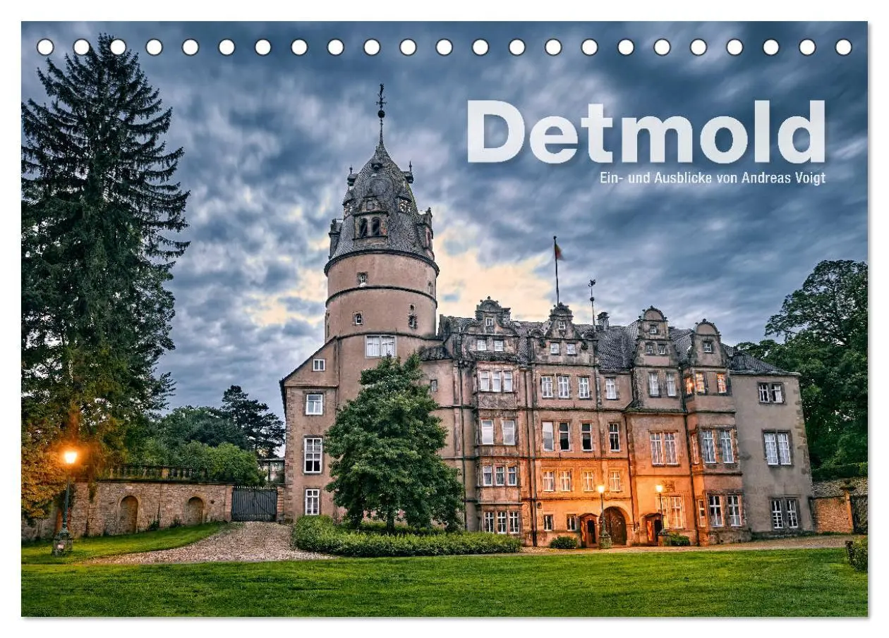 Cover: 9783457840856 | Detmold - Ein- und Ausblicke von Andreas Voigt (Tischkalender 2026...
