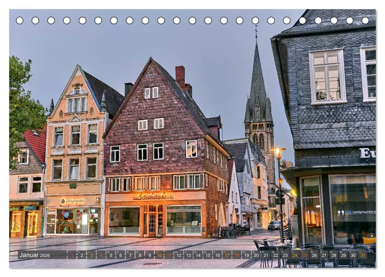 Bild: 9783457840856 | Detmold - Ein- und Ausblicke von Andreas Voigt (Tischkalender 2026...