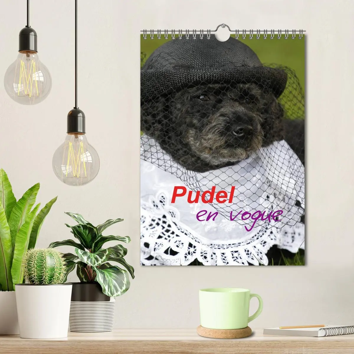 Bild: 9783516480856 | Pudel en vogue (Wandkalender 2026 DIN A4 hoch), CALVENDO...