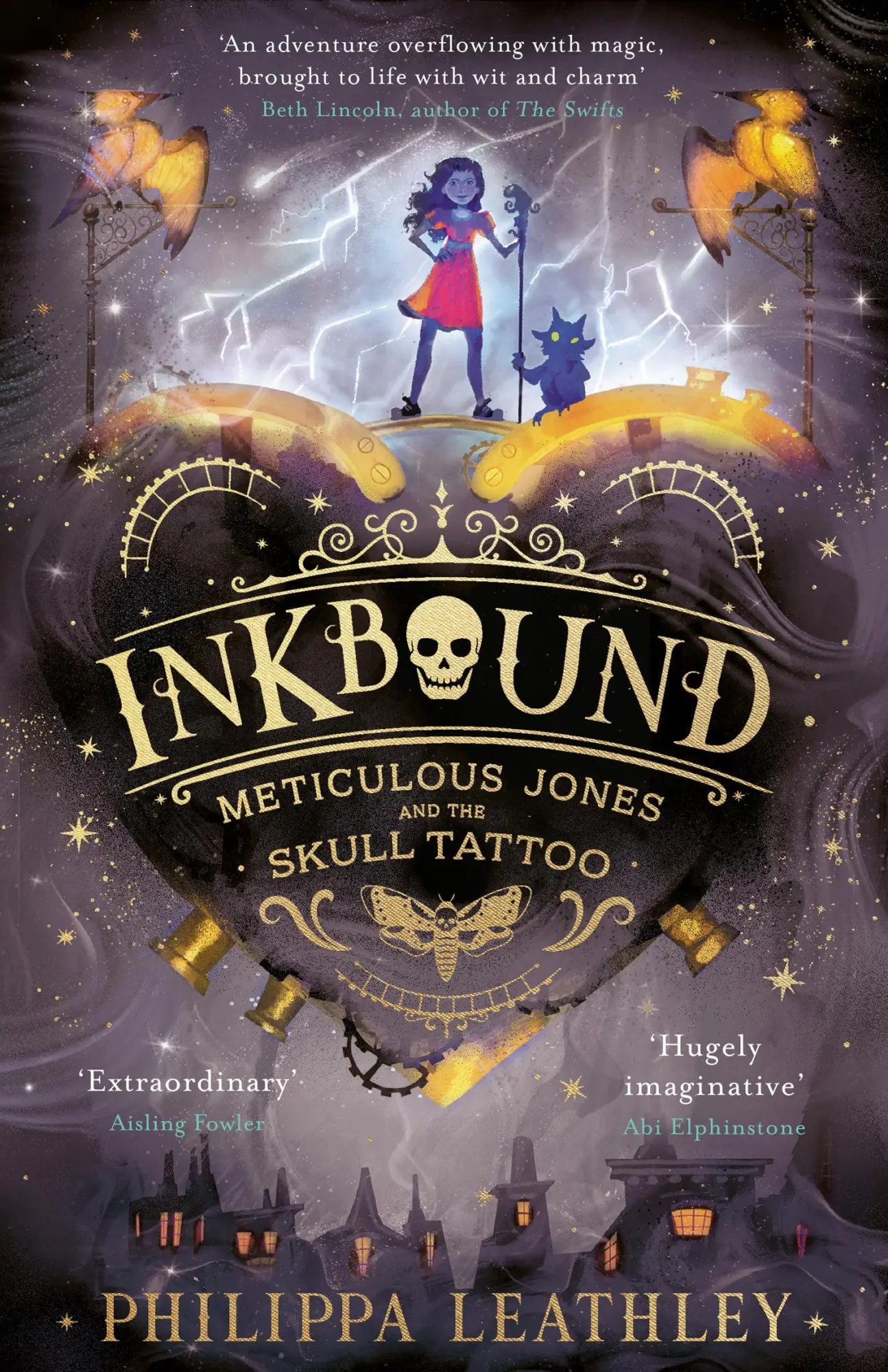 Cover: 9780008660956 | Inkbound | Meticulous Jones and the Skull Tattoo | Philippa Leathley