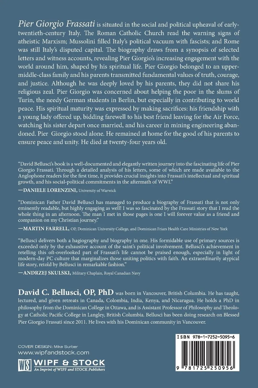 Rückseite: 9781725250956 | Pier Giorgio Frassati | David C. Bellusci | Taschenbuch | Englisch