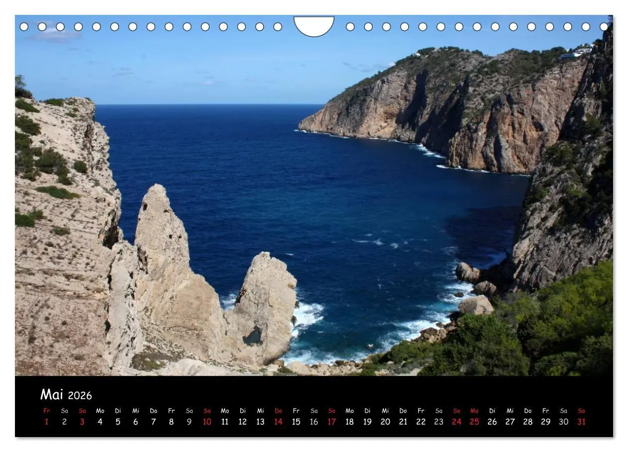 Bild: 9783516230956 | Zauberhaftes Ibiza (Wandkalender 2026 DIN A4 quer), CALVENDO...