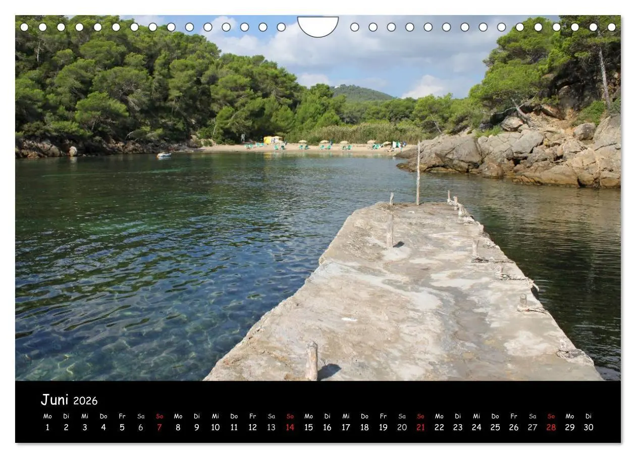 Bild: 9783516230956 | Zauberhaftes Ibiza (Wandkalender 2026 DIN A4 quer), CALVENDO...