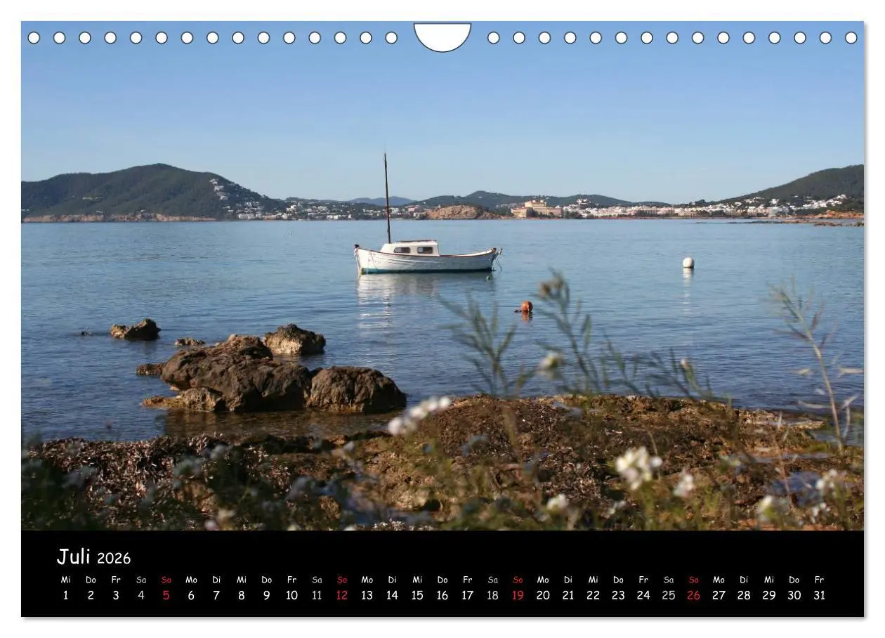 Bild: 9783516230956 | Zauberhaftes Ibiza (Wandkalender 2026 DIN A4 quer), CALVENDO...