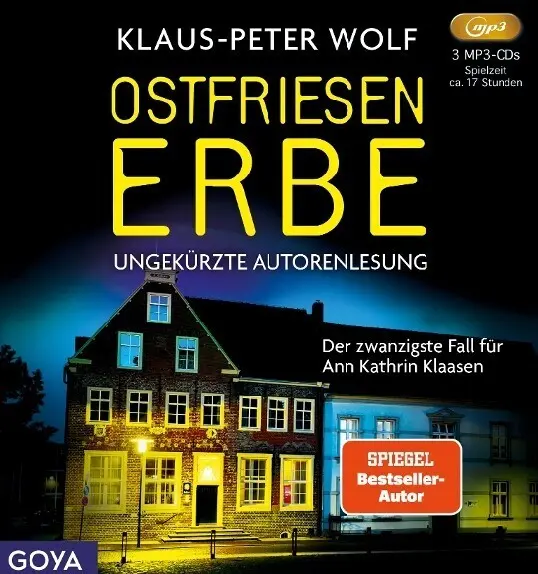 Cover: 4029759191056 | Ostfriesenerbe,3 MP3-CD | Ungekürzte Autorenlesung | Klaus-Peter Wolf
