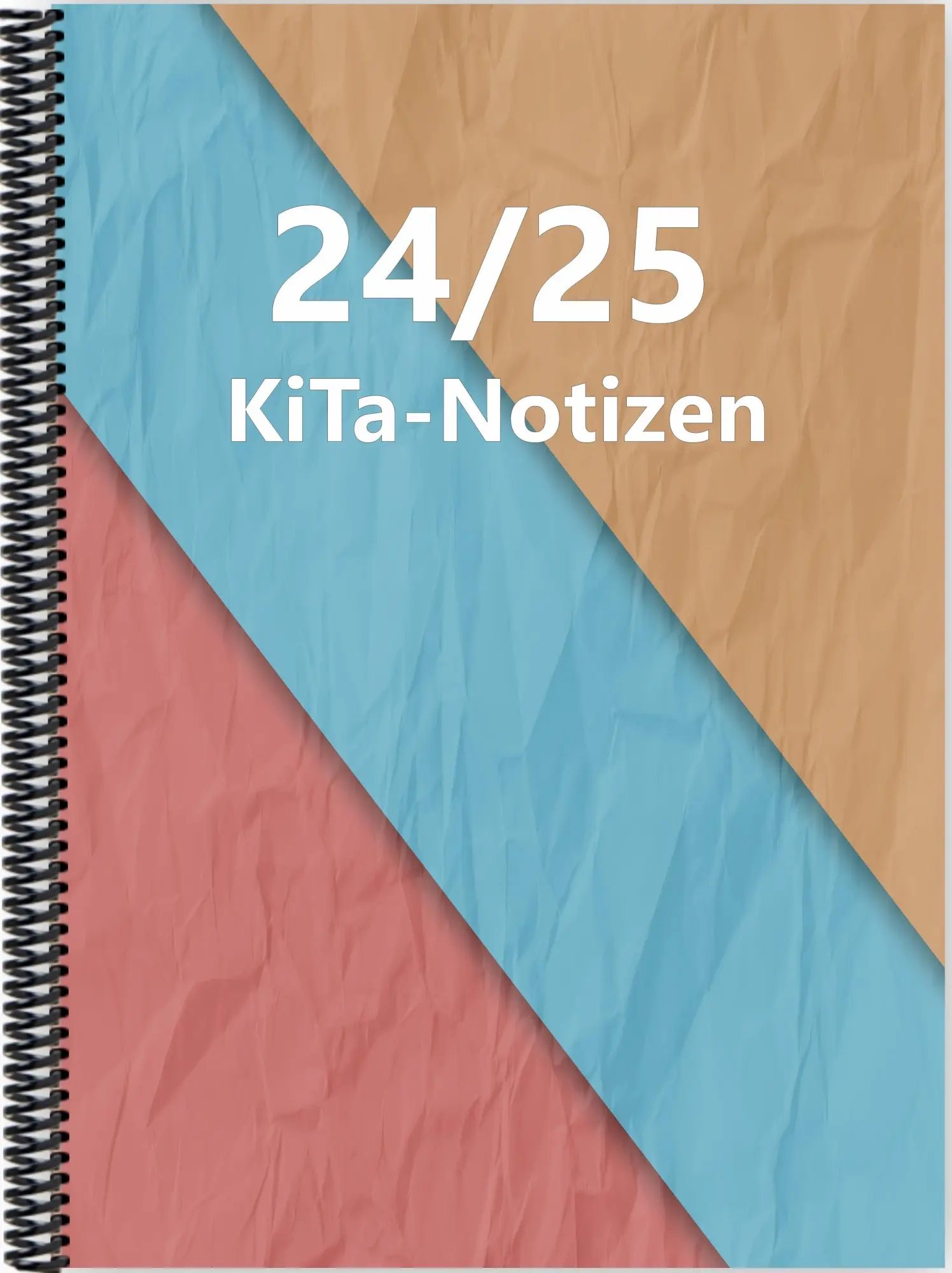 Cover: 4262416631056 | Kita-Notizen 2024/25 | DIN A4-Format mit Spiralbindung, bunt | Momm