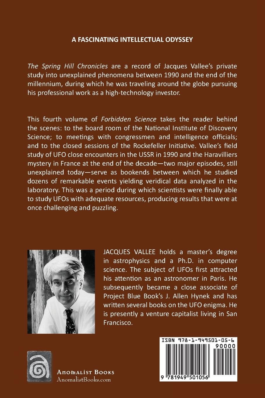 Rückseite: 9781949501056 | Forbidden Science 4 | Jacques Vallee | Taschenbuch | Englisch | 2019