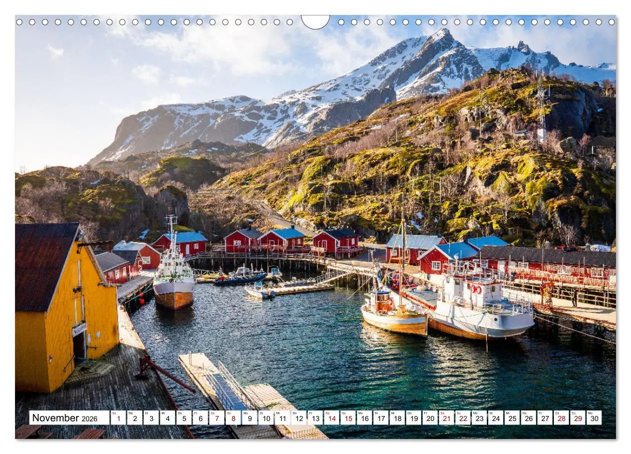 Bild: 9783457581056 | Lofoten - Eine Reise durch Nordnorwegen (Wandkalender 2026 DIN A3...