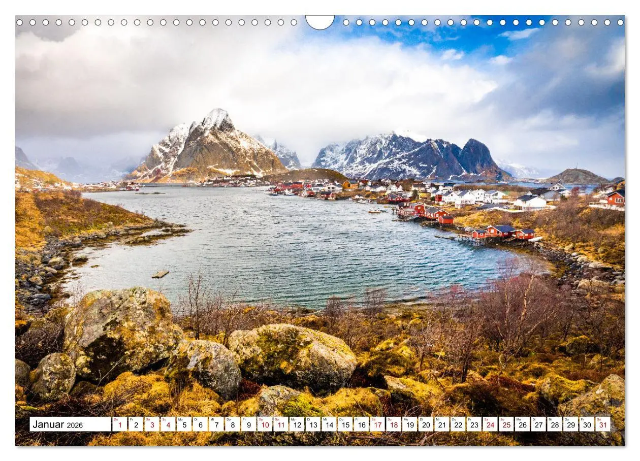 Bild: 9783457581056 | Lofoten - Eine Reise durch Nordnorwegen (Wandkalender 2026 DIN A3...