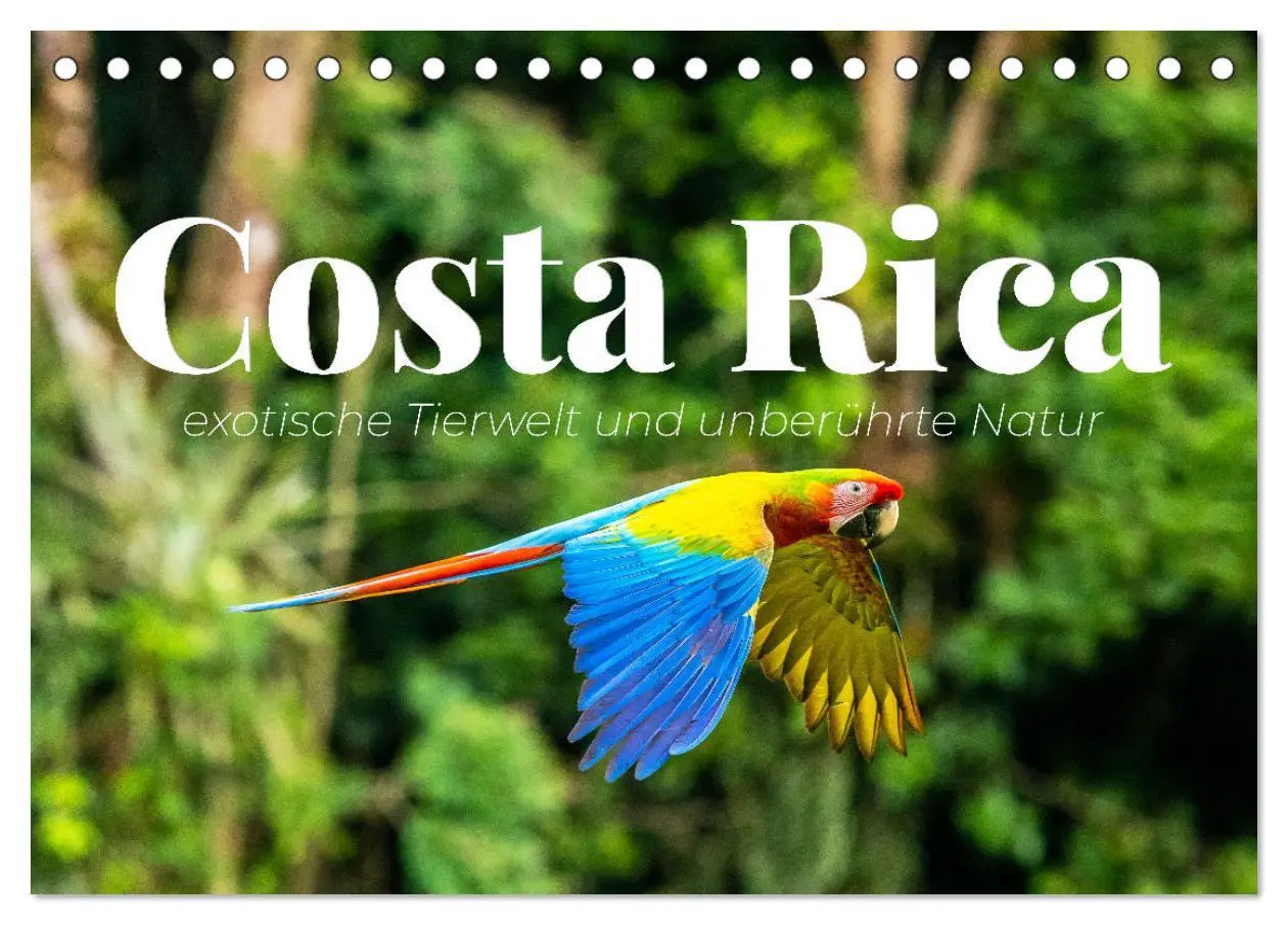 Cover: 9783457721056 | Costa Rica - exotische Tierwelt und unberührte Natur (Tischkalender...