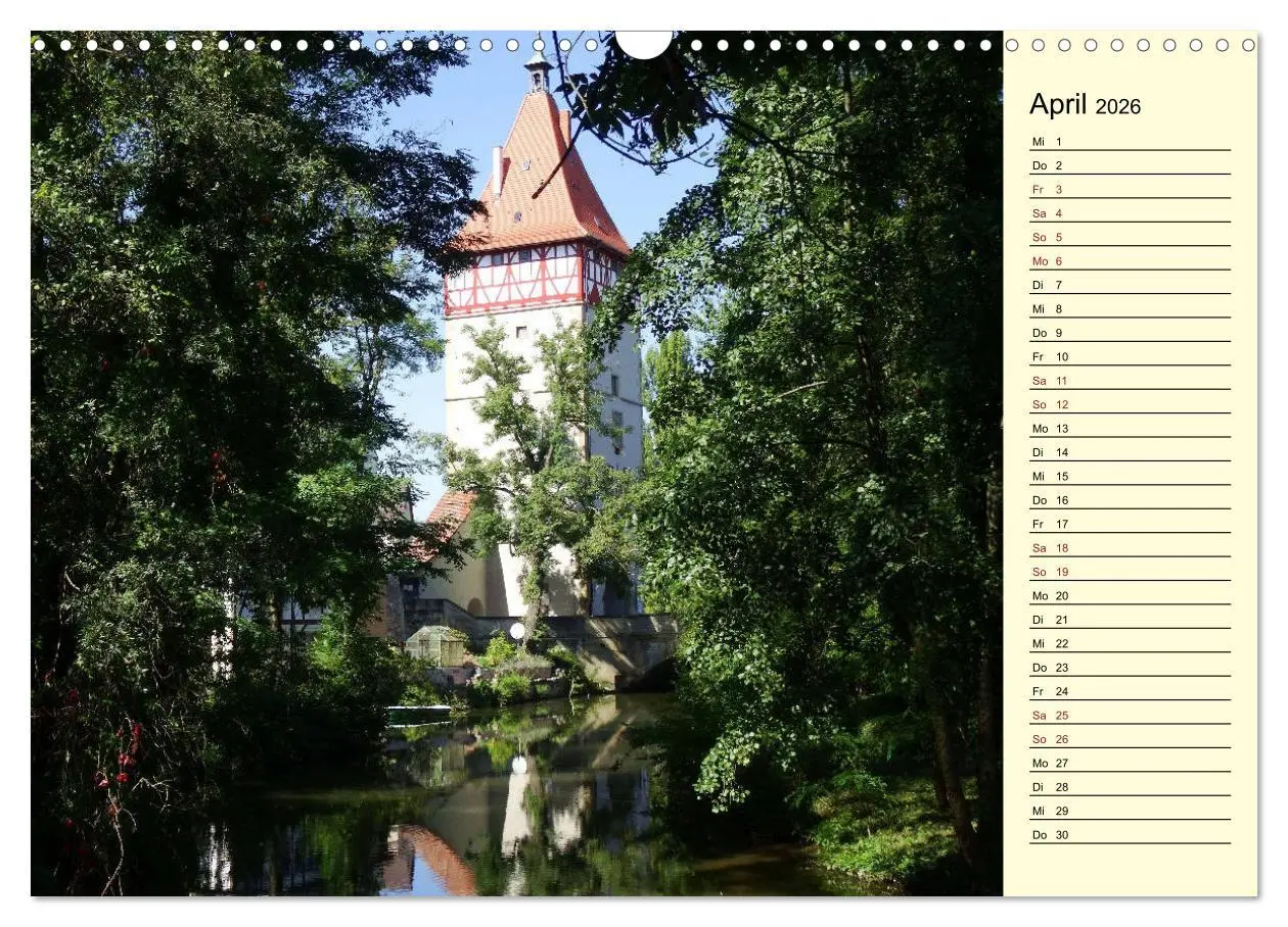 Bild: 9783457891056 | Unterwegs in Waiblingen (Wandkalender 2026 DIN A3 quer), CALVENDO...