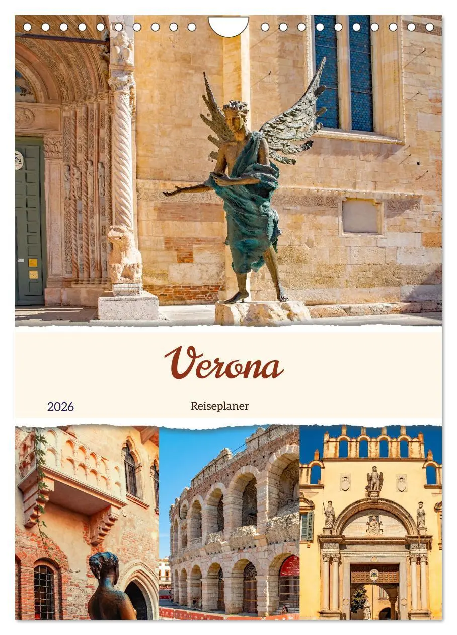 Cover: 9783516291056 | Verona - Reiseplaner (Wandkalender 2026 DIN A4 hoch), CALVENDO...
