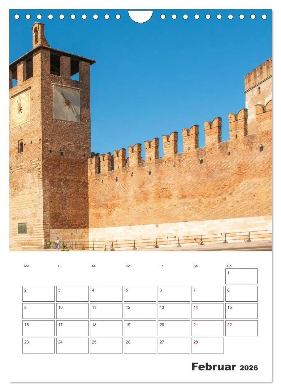 Bild: 9783516291056 | Verona - Reiseplaner (Wandkalender 2026 DIN A4 hoch), CALVENDO...