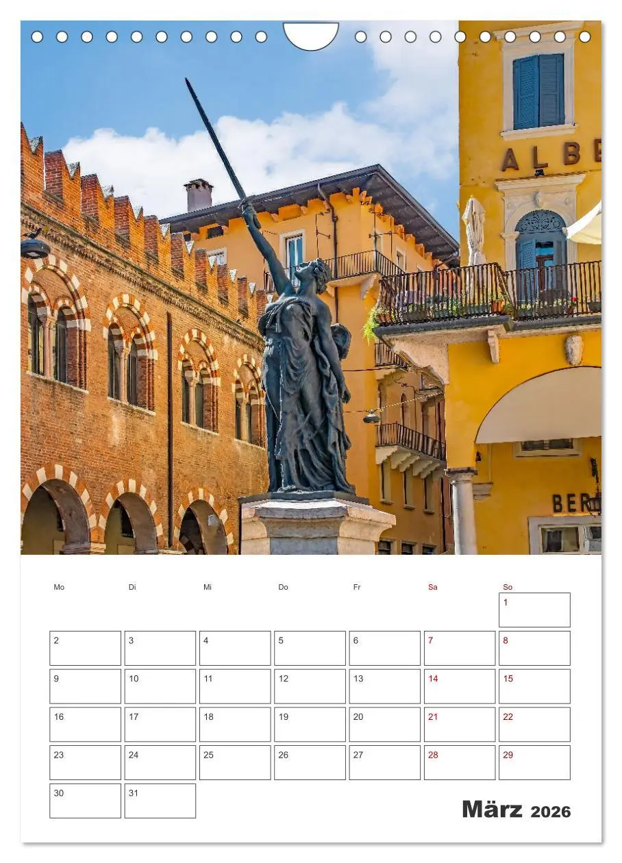 Bild: 9783516291056 | Verona - Reiseplaner (Wandkalender 2026 DIN A4 hoch), CALVENDO...