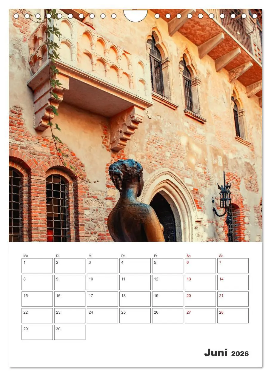 Bild: 9783516291056 | Verona - Reiseplaner (Wandkalender 2026 DIN A4 hoch), CALVENDO...