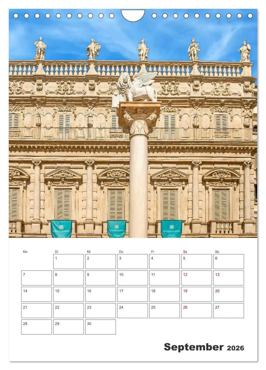 Bild: 9783516291056 | Verona - Reiseplaner (Wandkalender 2026 DIN A4 hoch), CALVENDO...