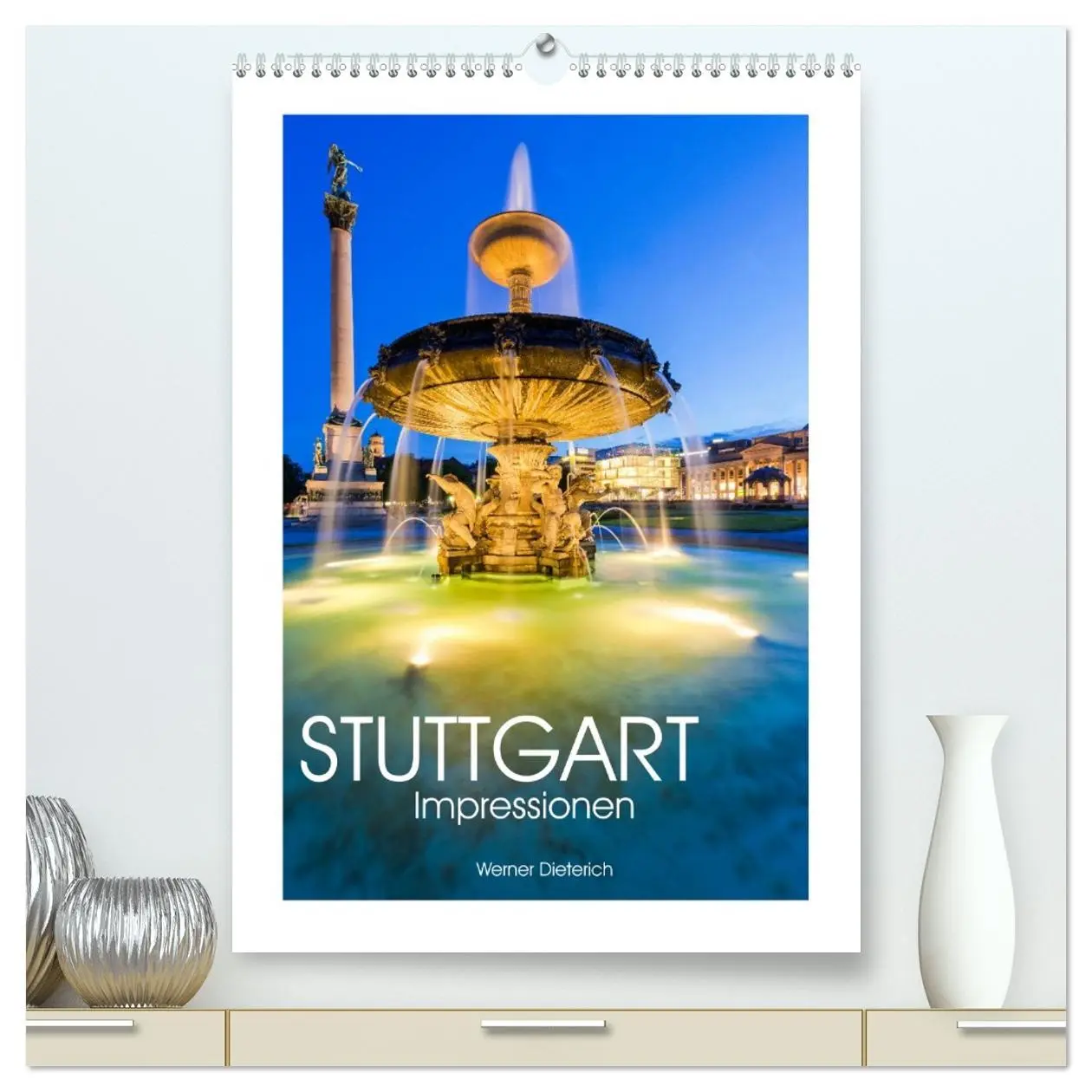 Cover: 9783516431056 | STUTTGART Impressionen (hochwertiger Premium Wandkalender 2026 DIN...