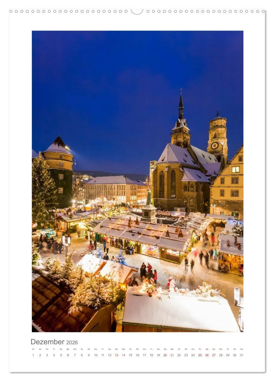 Bild: 9783516431056 | STUTTGART Impressionen (hochwertiger Premium Wandkalender 2026 DIN...