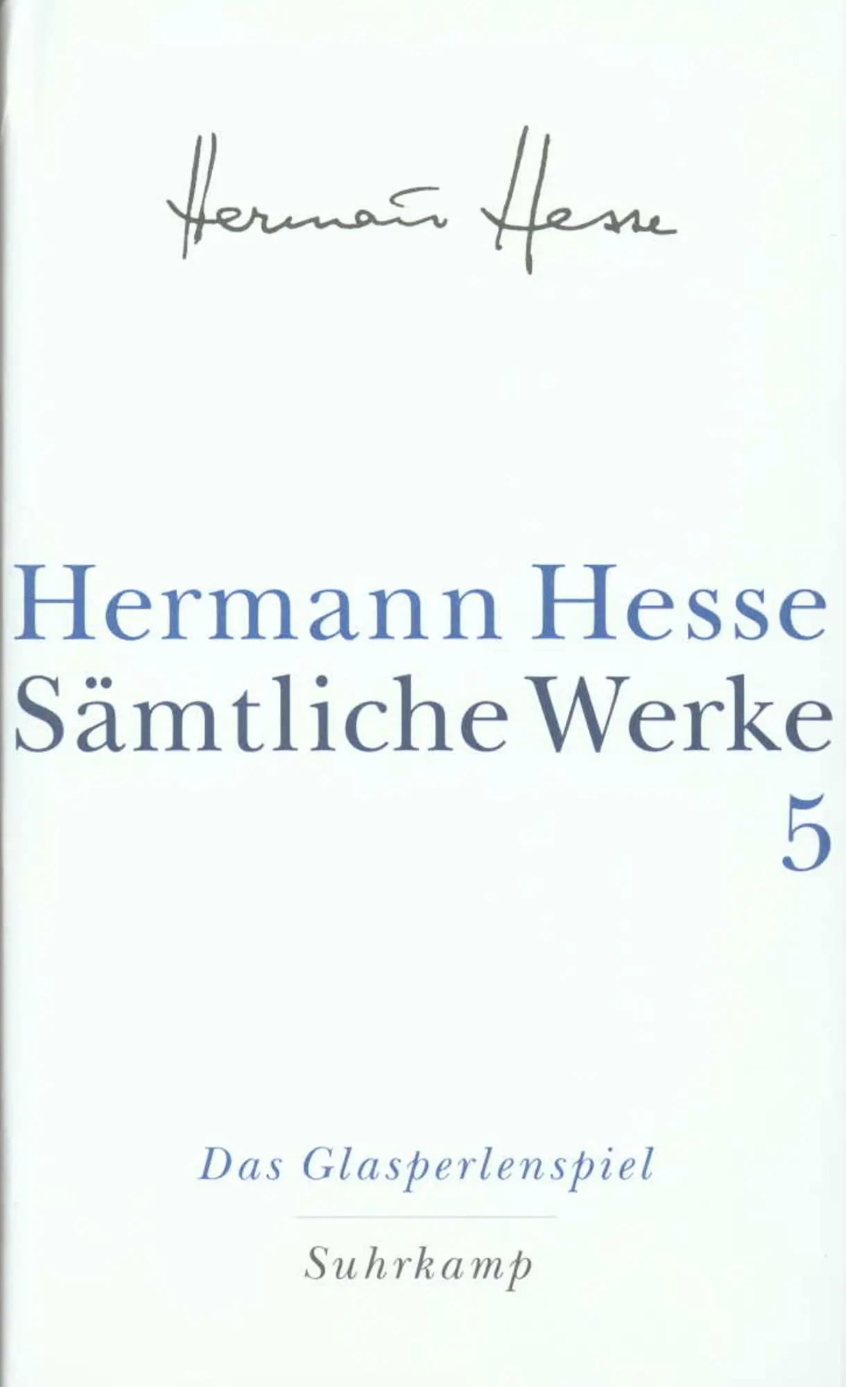 Cover: 9783518411056 | Das Glasperlenspiel | Hermann Hesse | Buch | Lesebändchen | 737 S.