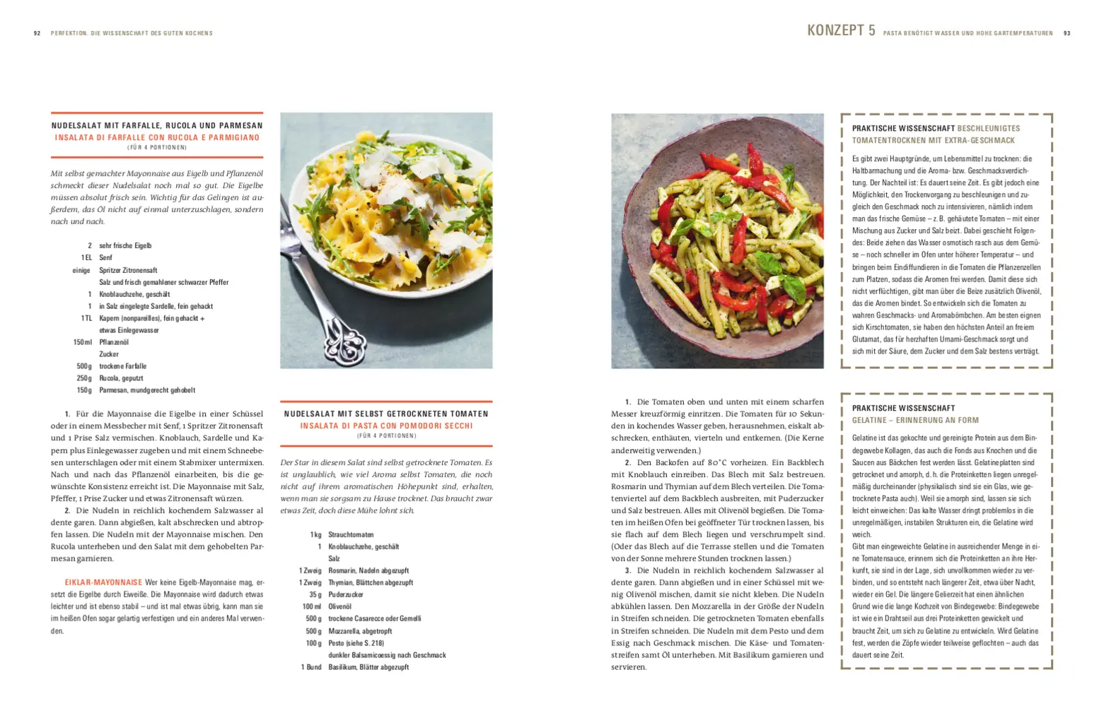 Bild: 9783747101056 | Perfektion Pasta | Die Wissenschaft des guten Kochens | Vilgis (u. a.)
