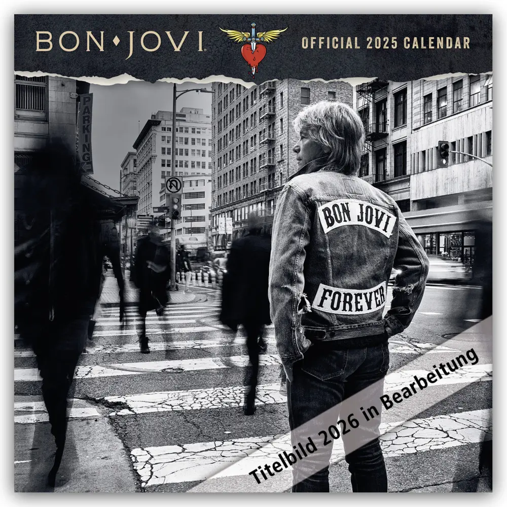 Cover: 9783803531056 | Bon Jovi - Offizieller Kalender 2026 | Kalender | 14 S. | Deutsch