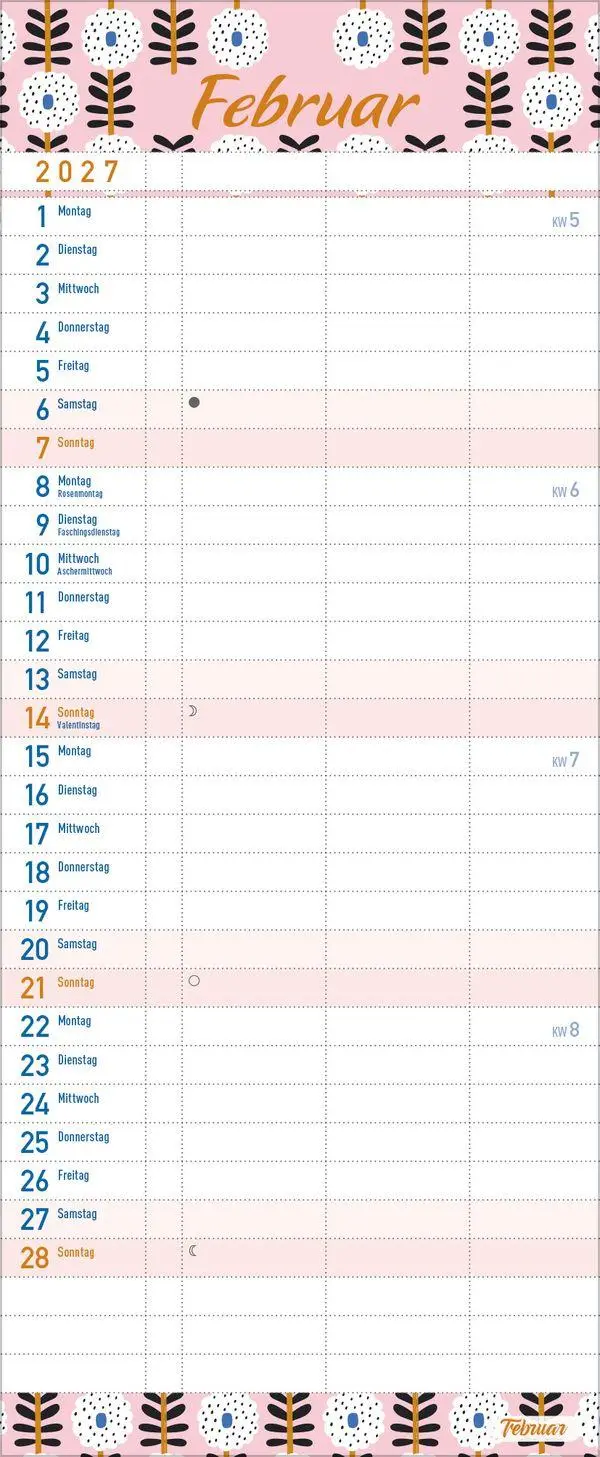 Bild: 9783819301056 | Familientimer Wir planen das! 2027 | Verlag Korsch | Kalender | 14 S.