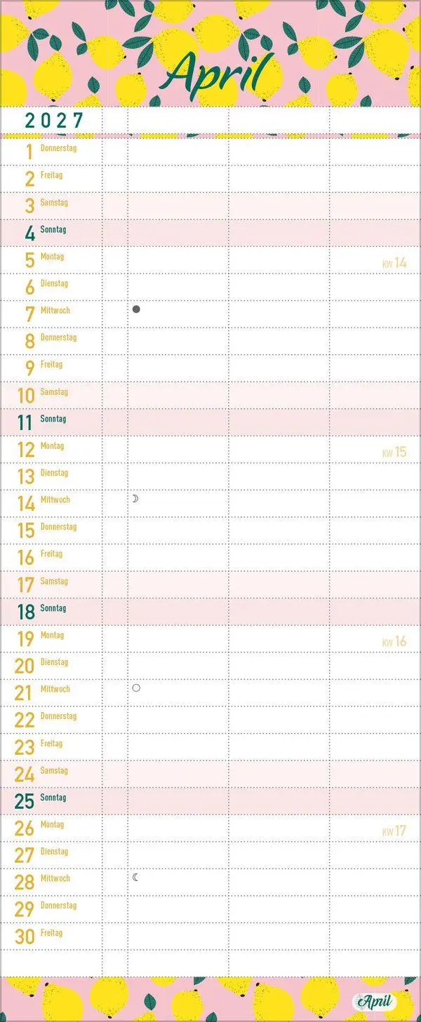 Bild: 9783819301056 | Familientimer Wir planen das! 2027 | Verlag Korsch | Kalender | 14 S.
