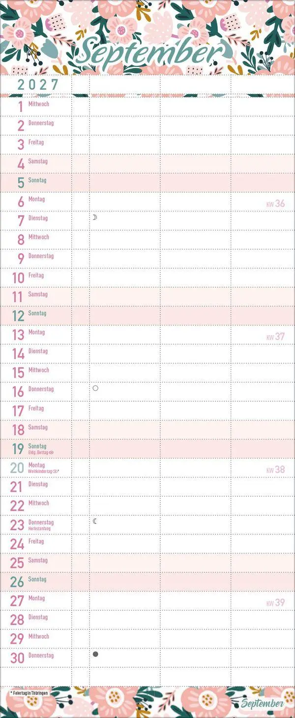 Bild: 9783819301056 | Familientimer Wir planen das! 2027 | Verlag Korsch | Kalender | 14 S.
