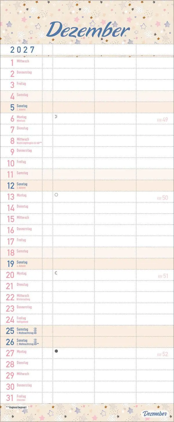 Bild: 9783819301056 | Familientimer Wir planen das! 2027 | Verlag Korsch | Kalender | 14 S.