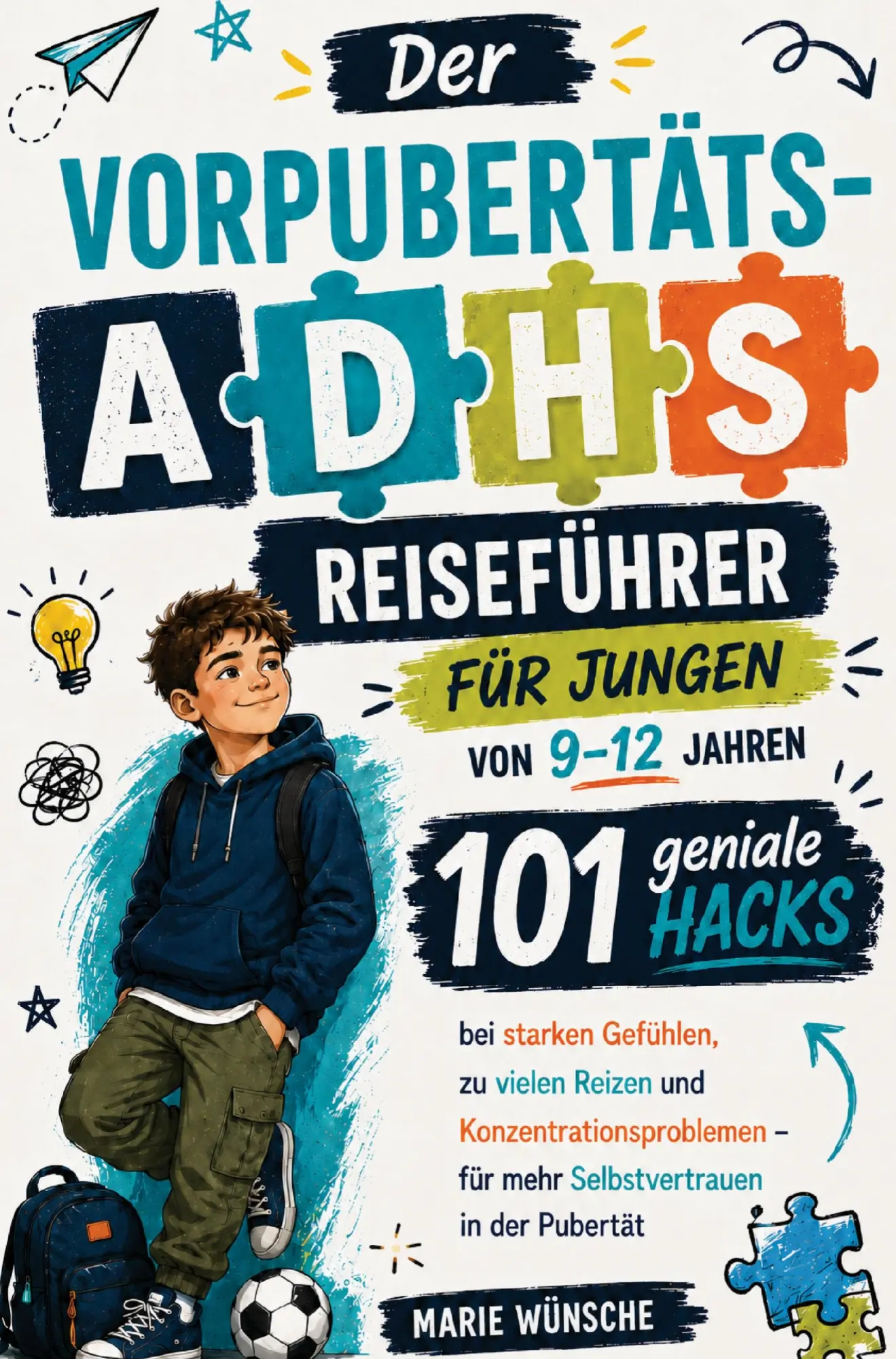 Cover: 9783913041056 | Der Vorpubertäts-ADHS-Reiseführer für Jungen von 9-12 Jahren | Wünsche