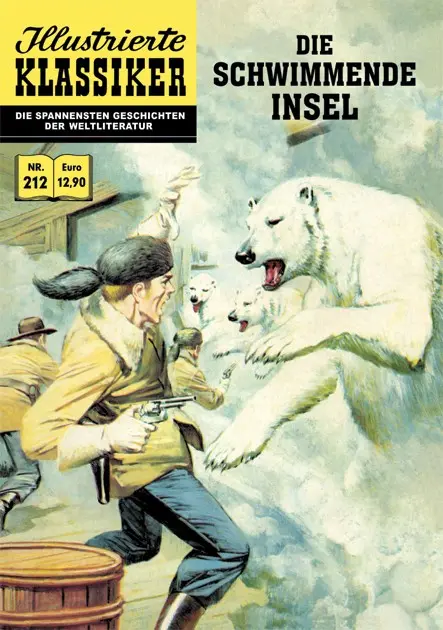 Cover: 9783944971056 | Die schwimmende Insel | Nach Jules Verne, Illustrierte Klassiker 212