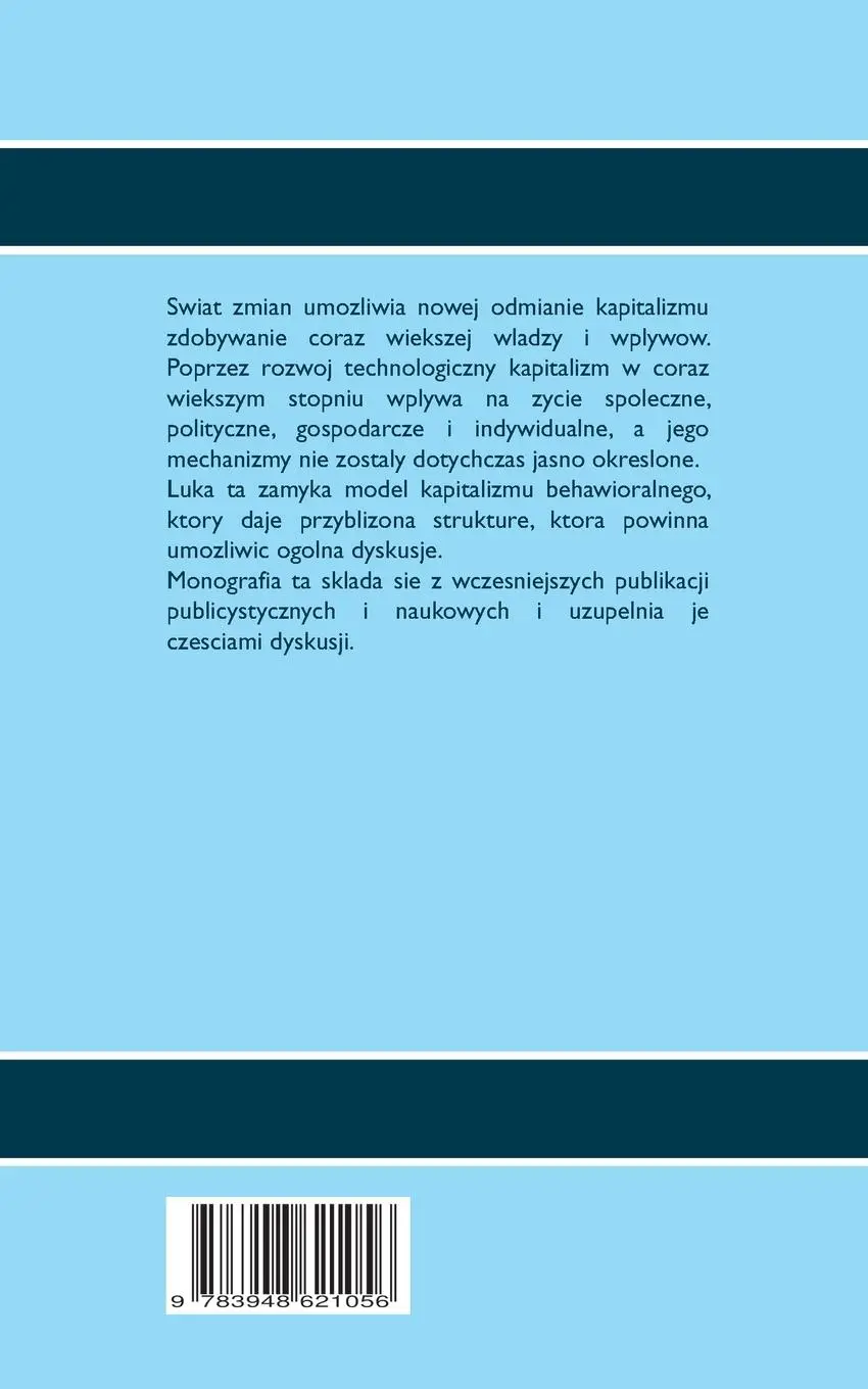 Rückseite: 9783948621056 | Pierwsze fundamenty kapitalizmu behawioralnego | Andreas Herteux