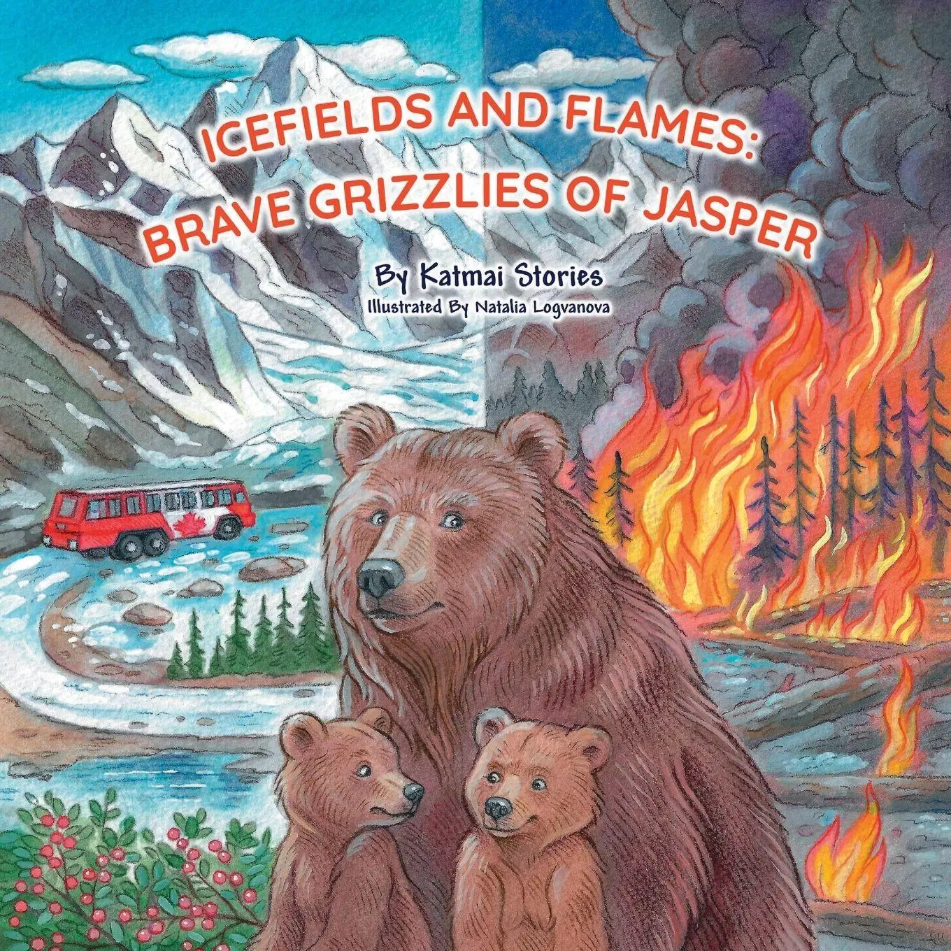 Cover: 9798995401056 | Icefields and Flames | Katmai Stories | Taschenbuch | Englisch | 2026