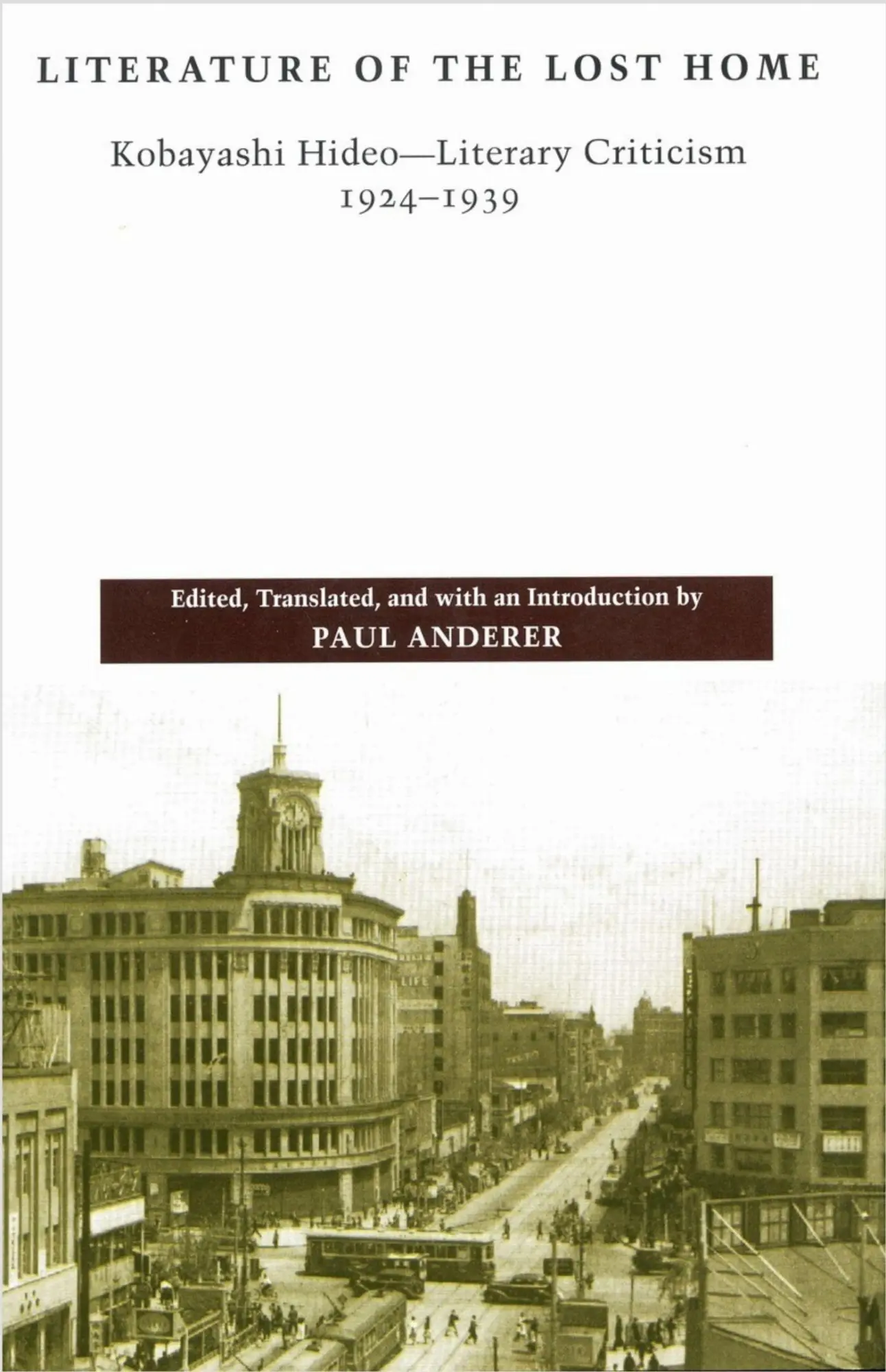 Cover: 9780804741156 | Literature of the Lost Home | Hideo Kobayashi | Taschenbuch | Englisch
