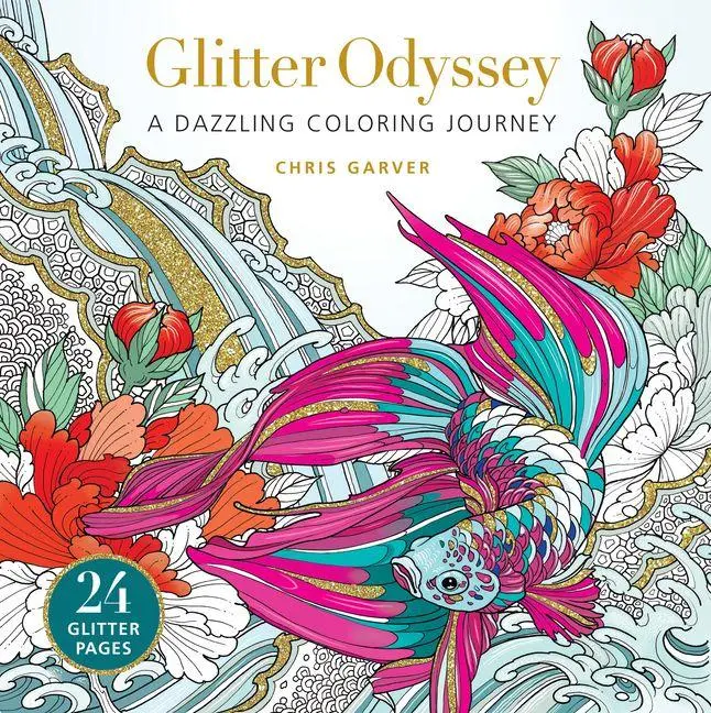 Cover: 9781684621156 | Glitter Odyssey | A Dazzling Coloring Journey | Chris Garver | Buch