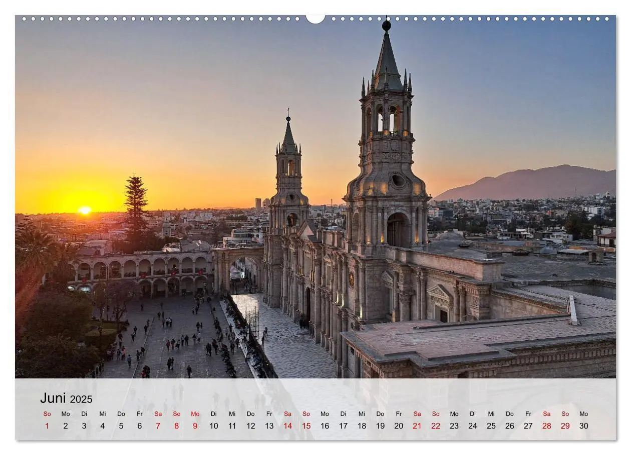 Bild: 9783383841156 | Entdecke Südamerika: Monat für Monat (Wandkalender 2025 DIN A2...
