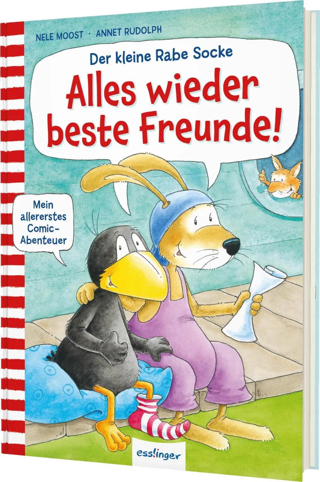 Cover: 9783480241156 | Der kleine Rabe Socke: Alles wieder beste Freunde! | Nele Moost | Buch