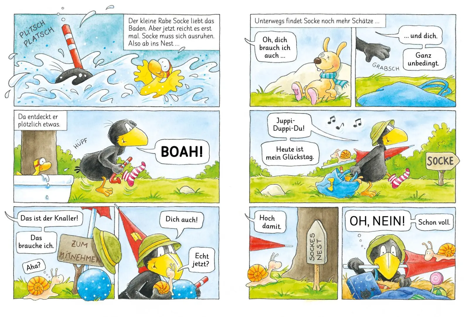 Bild: 9783480241156 | Der kleine Rabe Socke: Alles wieder beste Freunde! | Nele Moost | Buch