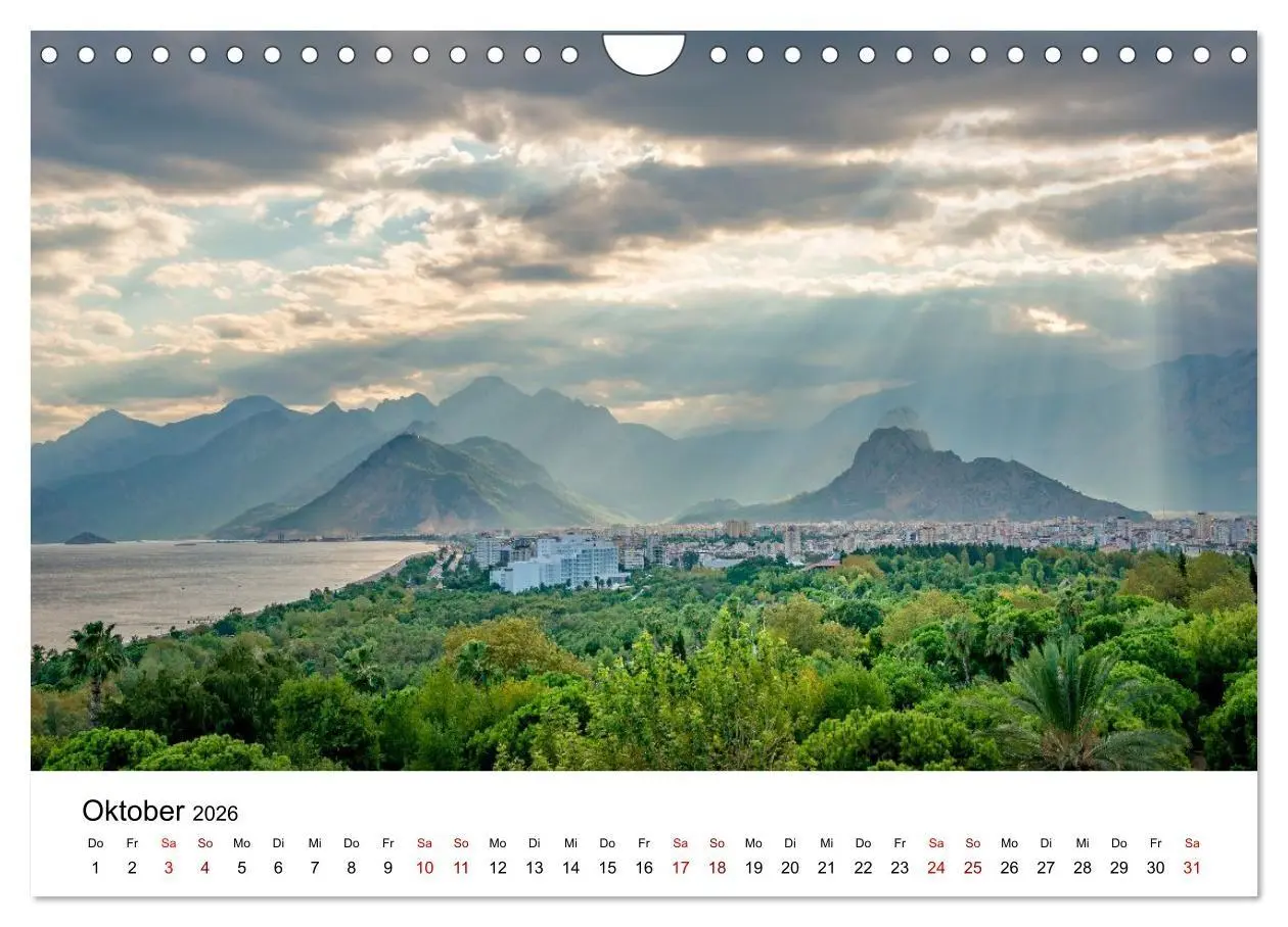 Bild: 9783516661156 | Türkei, Antalya: Urlaubsparadies am Mittelmeer (Wandkalender 2026...