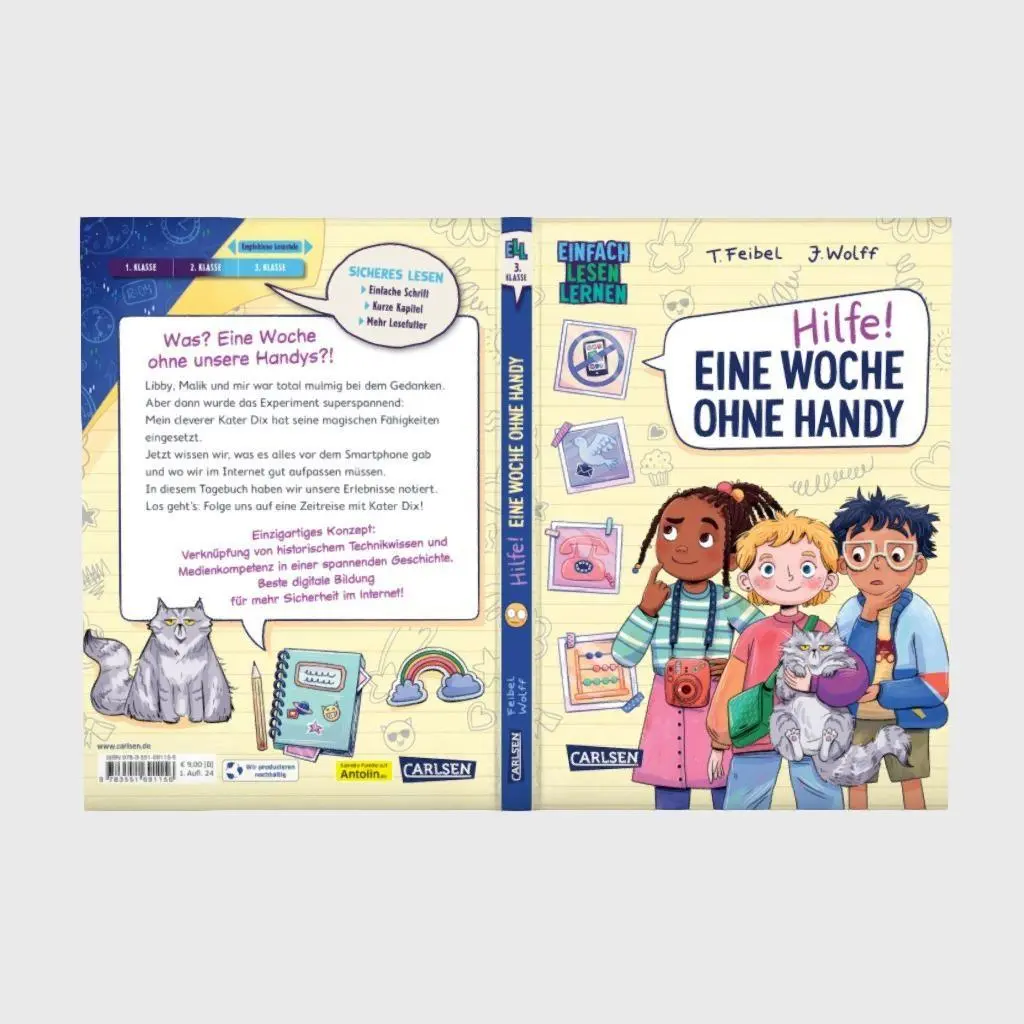 Bild: 9783551691156 | Hilfe! Eine Woche ohne Handy | Thomas Feibel | Buch | 80 S. | Deutsch